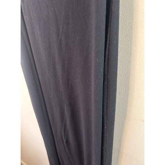 Skims Soft Lounge Long Slip Dress Ribbed Maxi Tank Stretch Modal Onyx Women's 2X - Picture 5 of 10